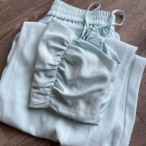 House of Harlow Trouser and Crop Top Set - Small